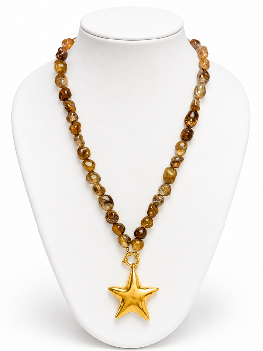 Rustic Star Necklace