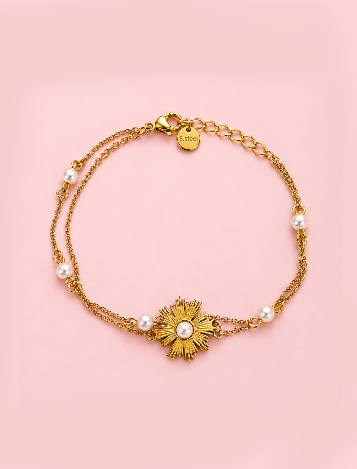Sunbeam Pearl Bracelet