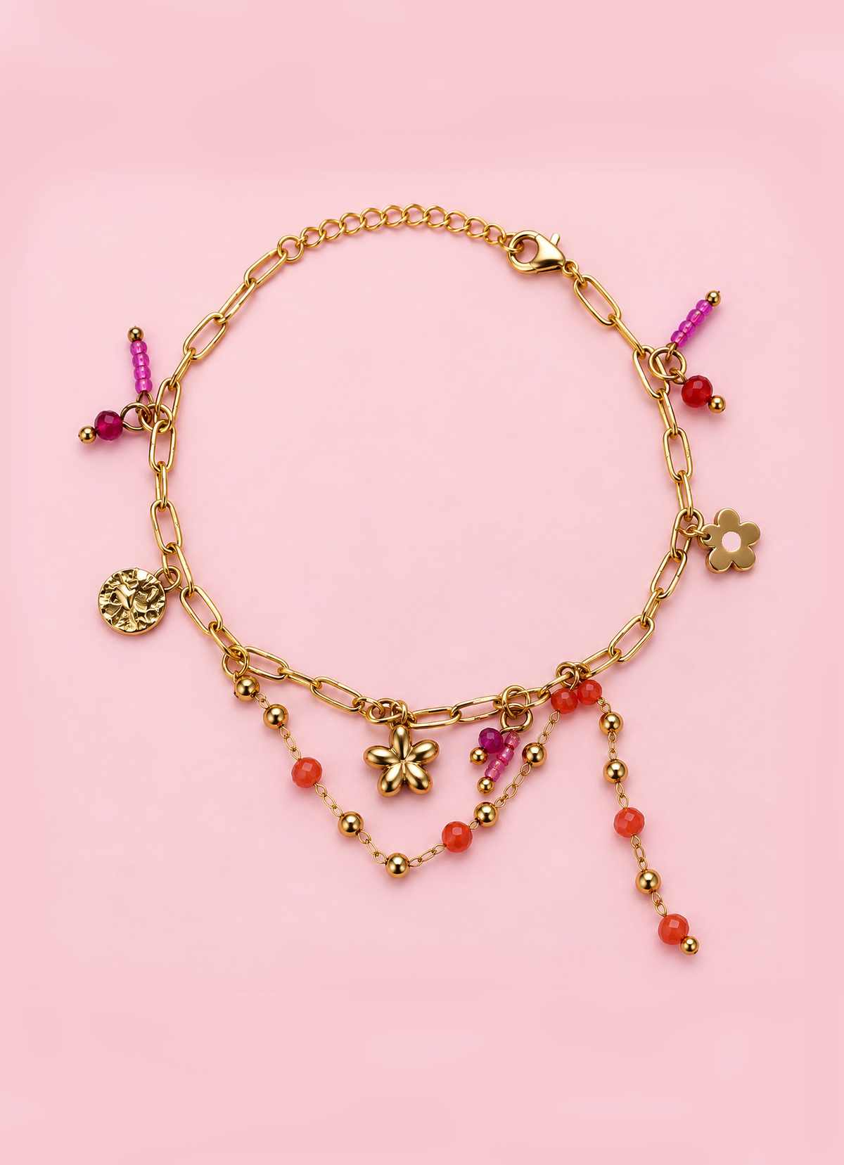 Gold & Pink