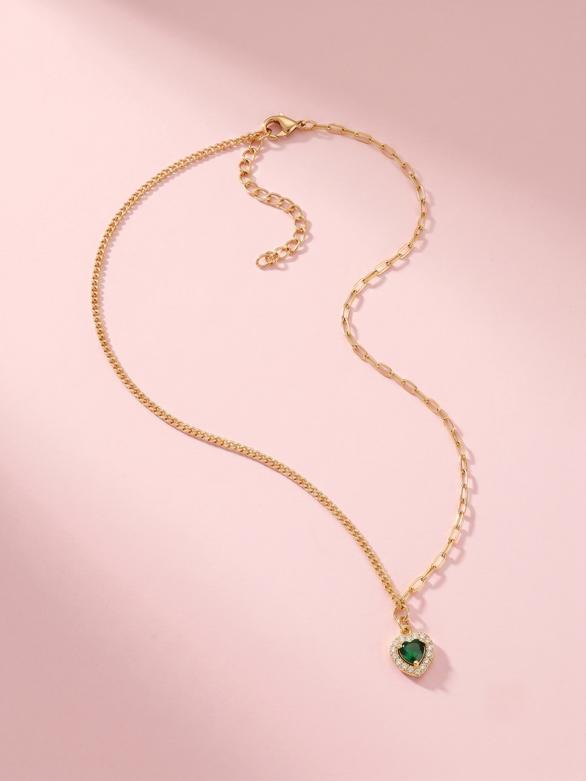 Emerald Pendant Necklace