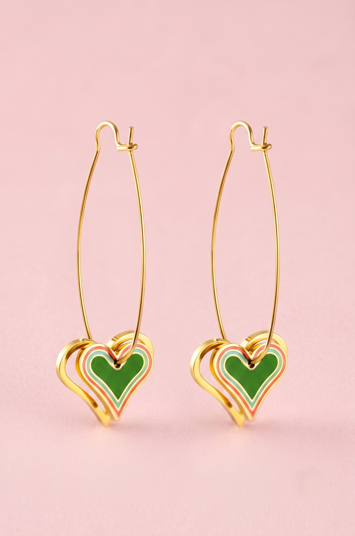 Heart Pop Hoops