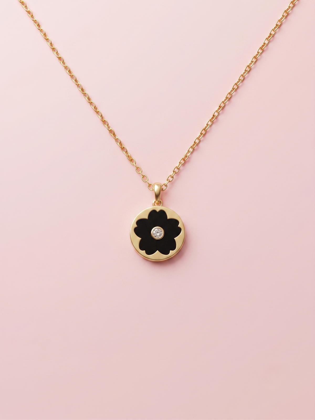 Noir Blossom Necklace