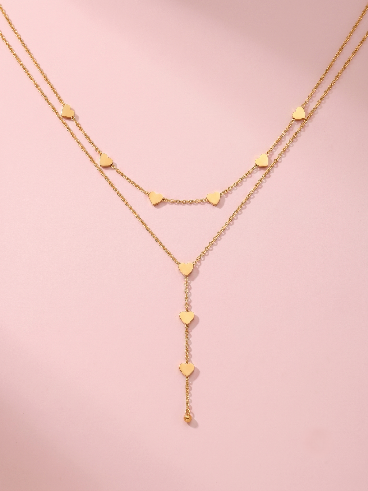 Sweetheart Cascade Necklace