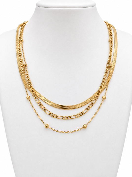 Metro Trio Layered Chain