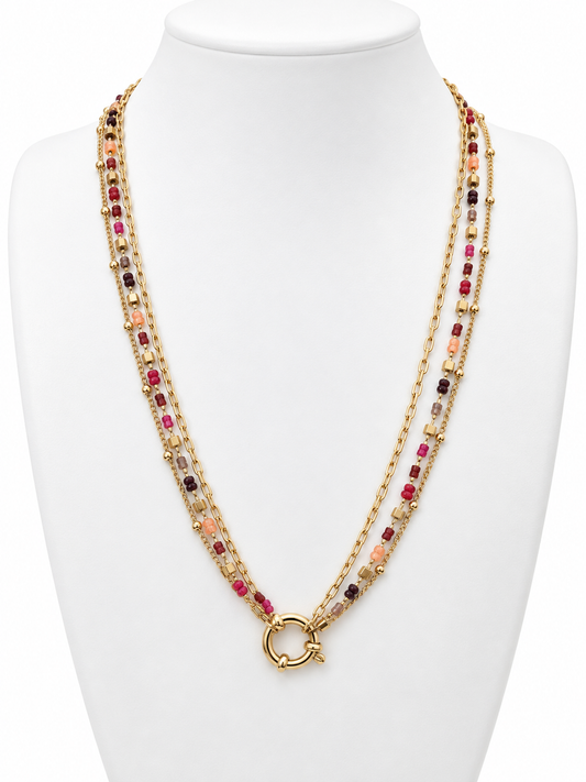 Solstice Bead Necklace
