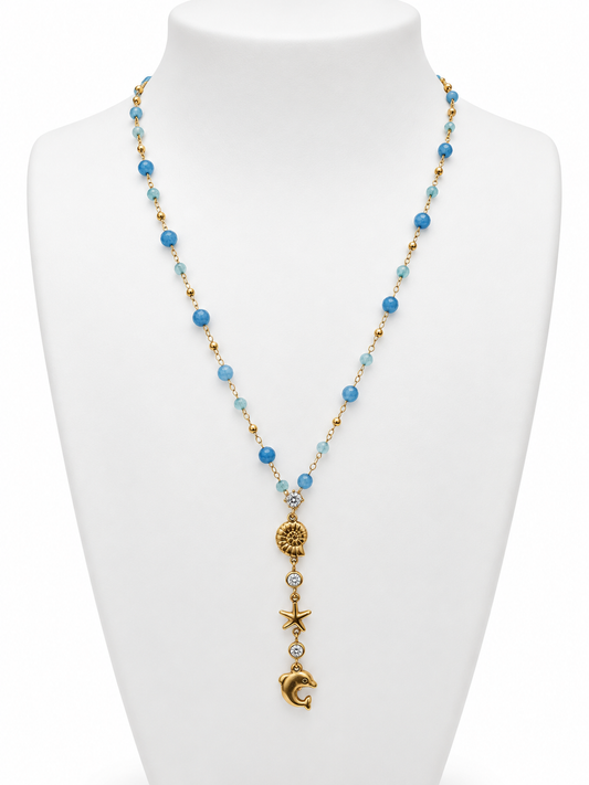 Coastal Aqua Necklace