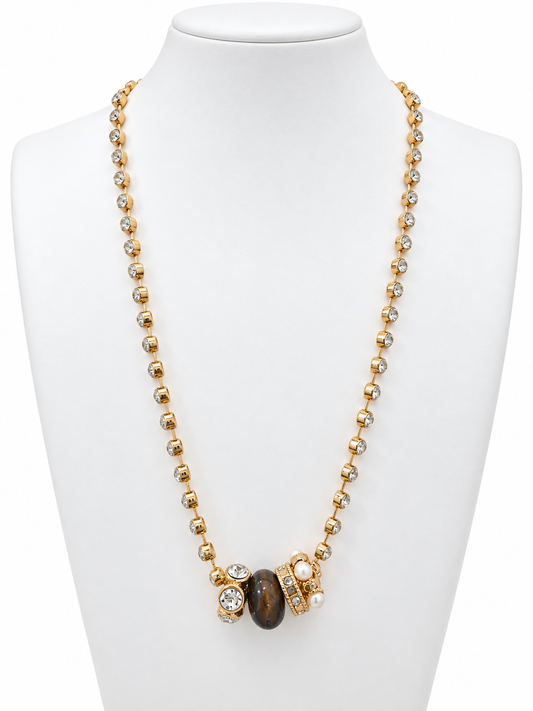 Golden Orbit necklace