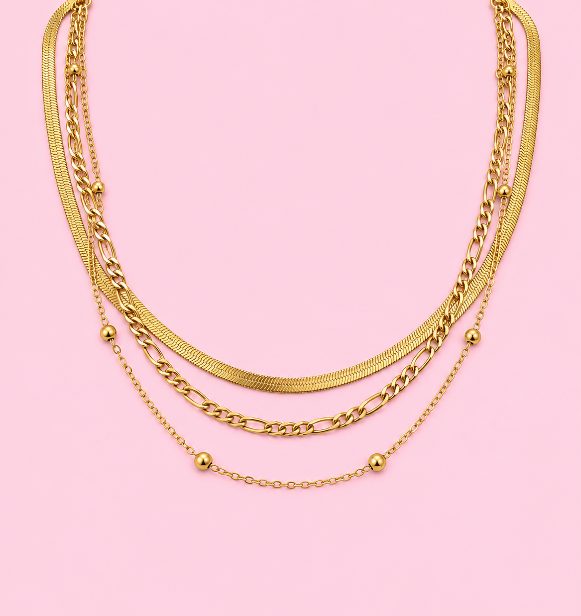 Metro Trio Layered Chain