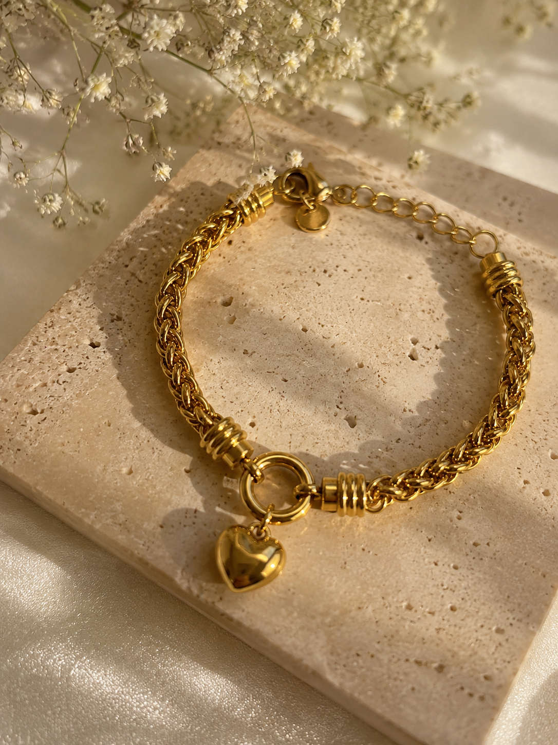 Heart Lock Vibes Bracelet