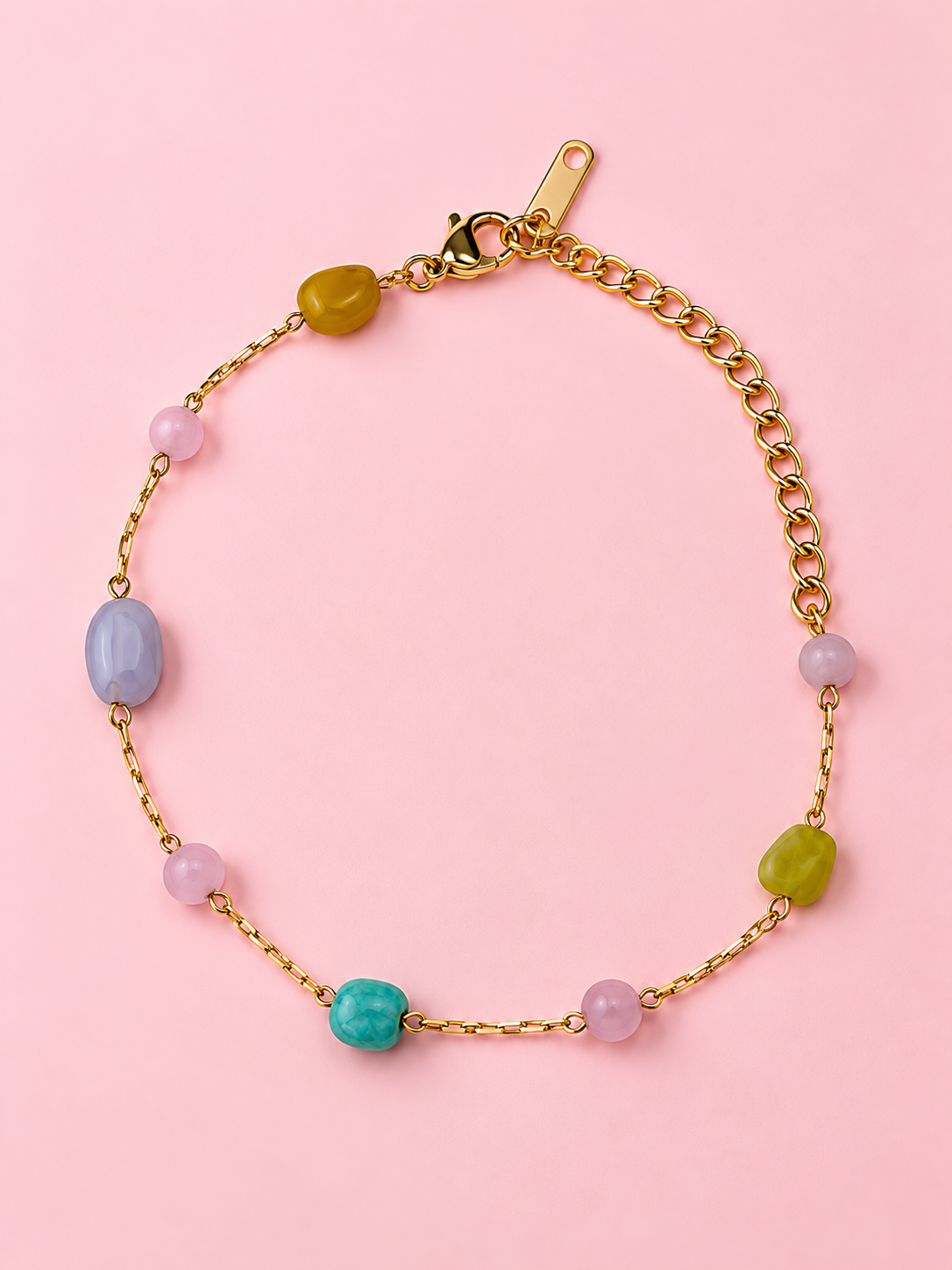 Pastel Gemstone Bracelet