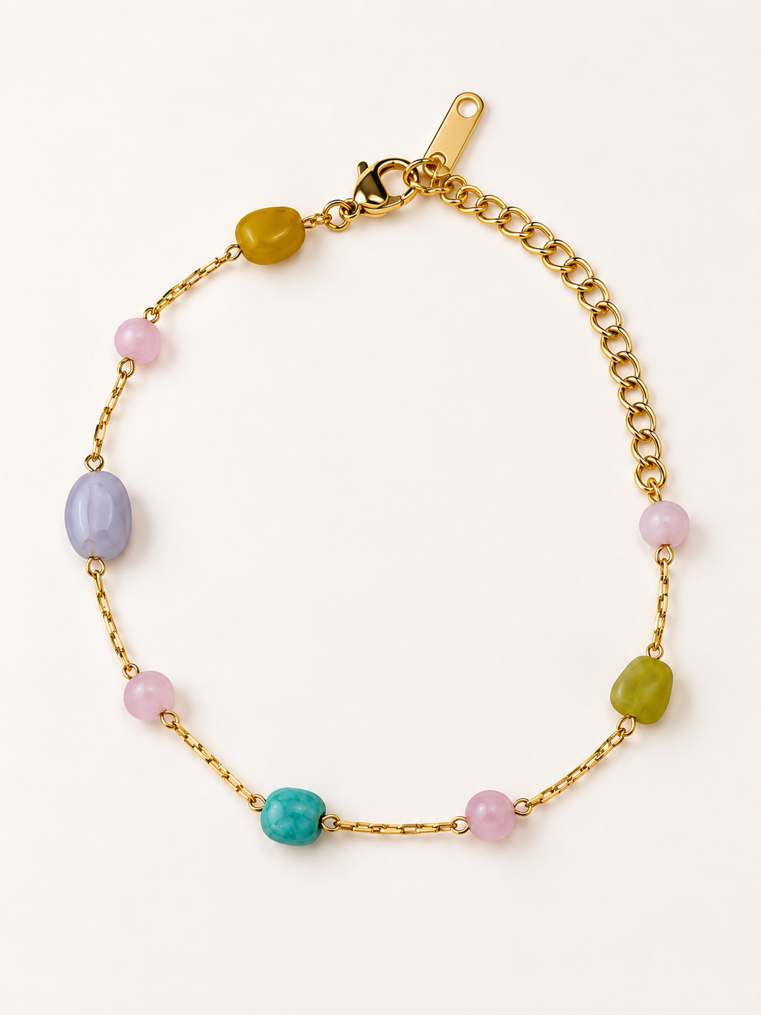 Pastel Gemstone Bracelet