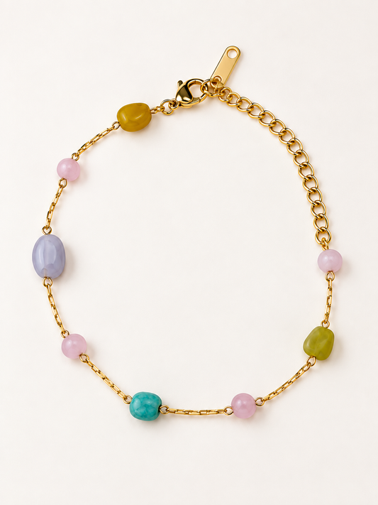 Pastel Gemstone Bracelet