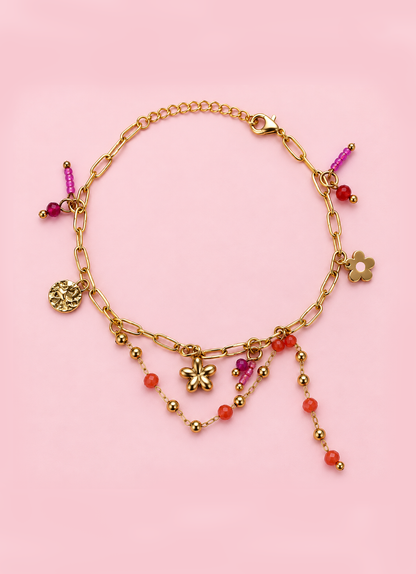 Gold & Pink