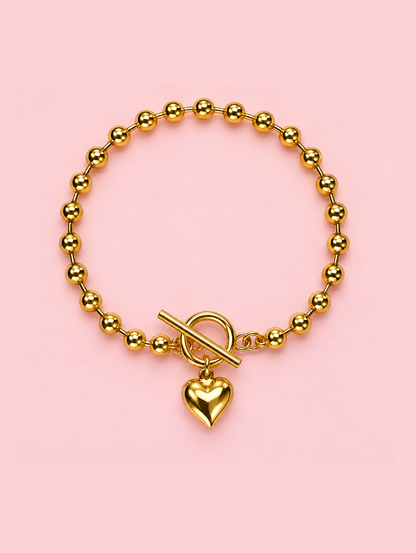 Heart Lock Bracelet