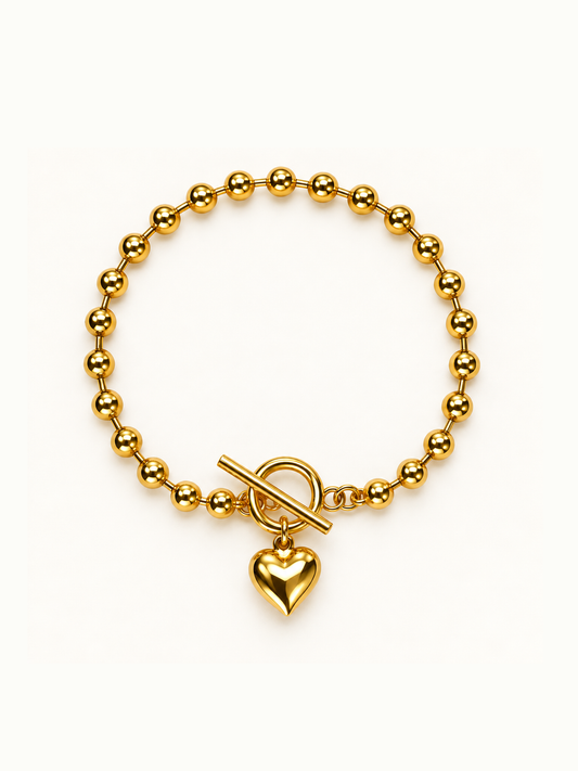 Heart Lock Bracelet