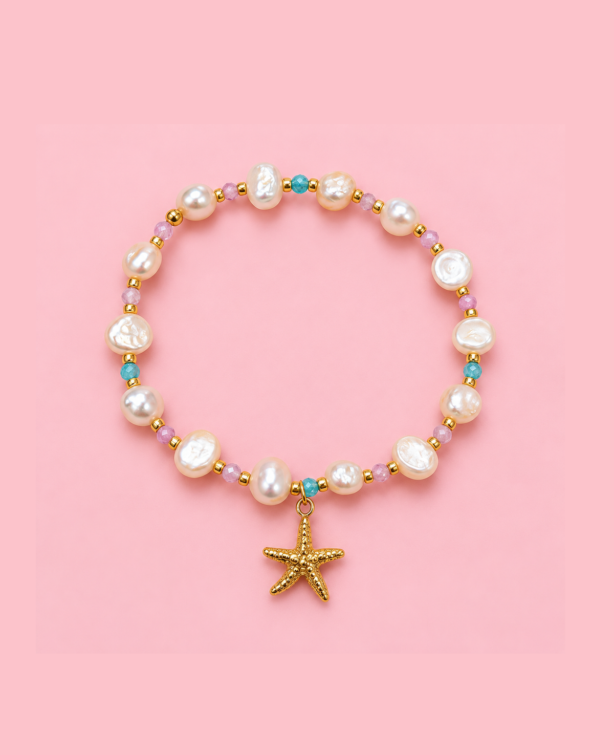 Starfish Drip Bracelet