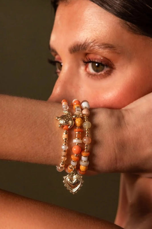 Sunny Tide Stack Bracelet