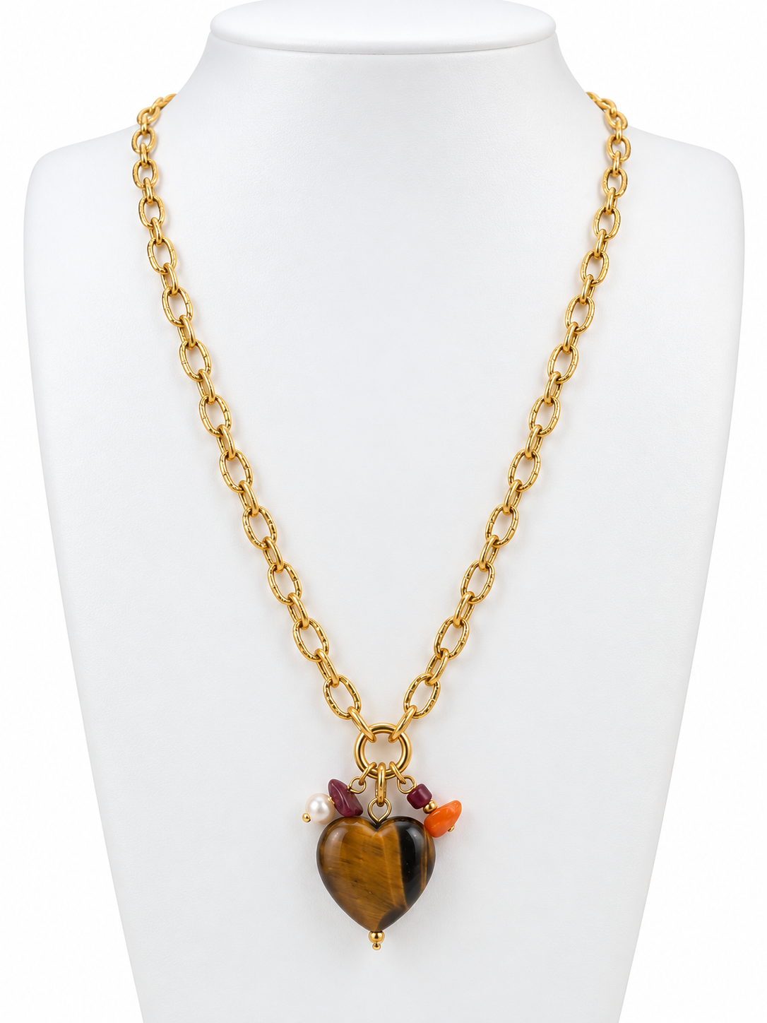Tiger Heart Necklace