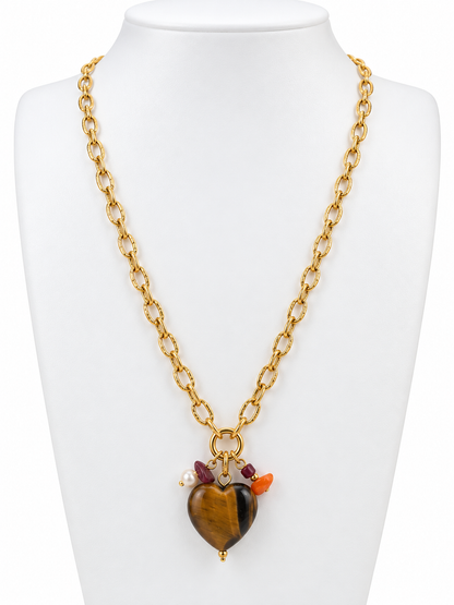 Tiger Heart Necklace