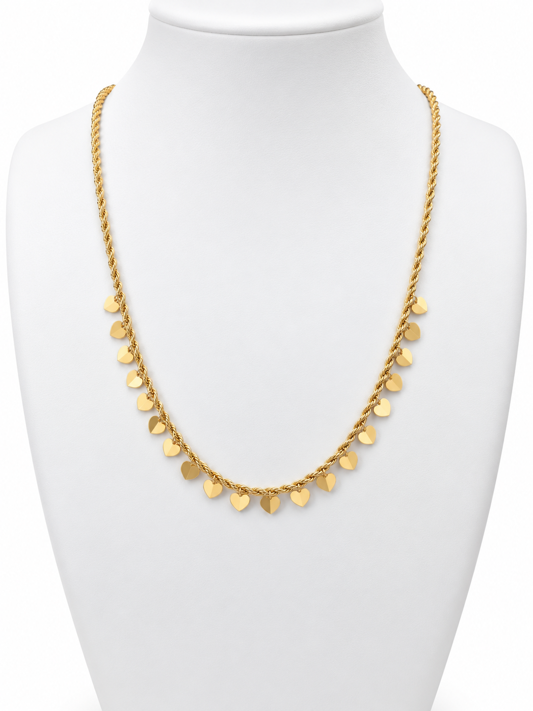 Heart Cascade Necklace
