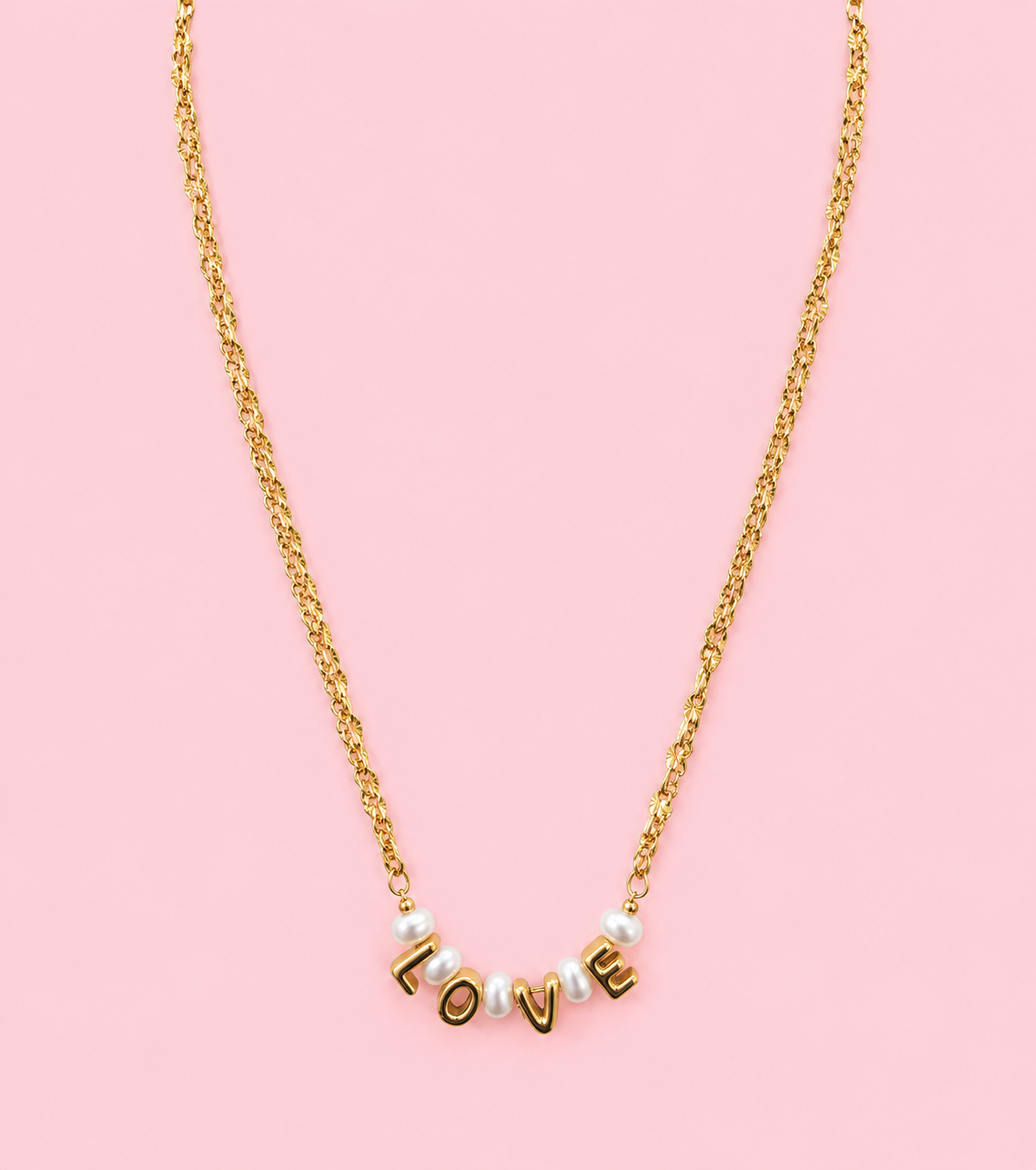 Love Pearl Necklace