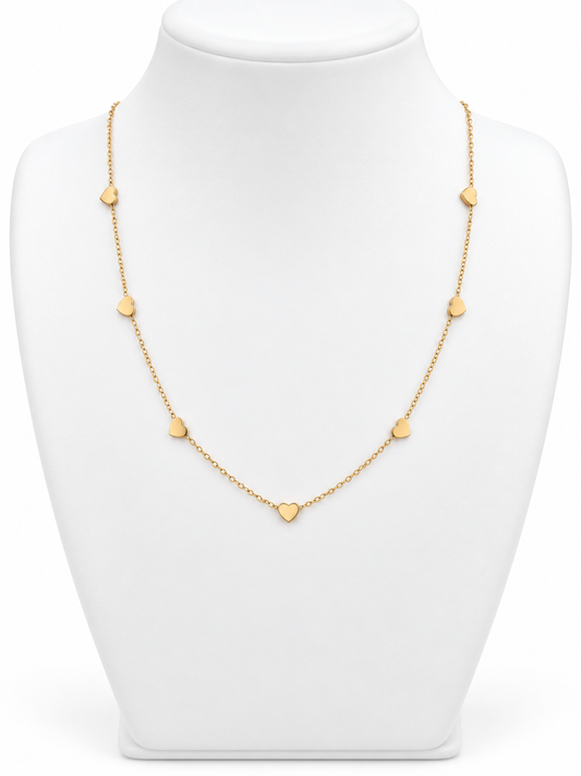 Eternal Hearts Minimalist Necklace
