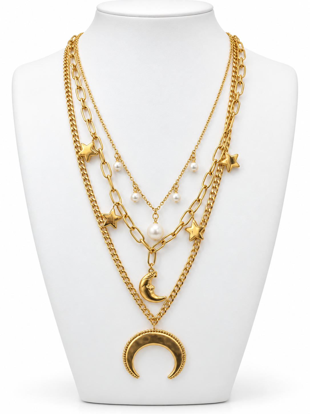 Midnight Sky Layered Necklace