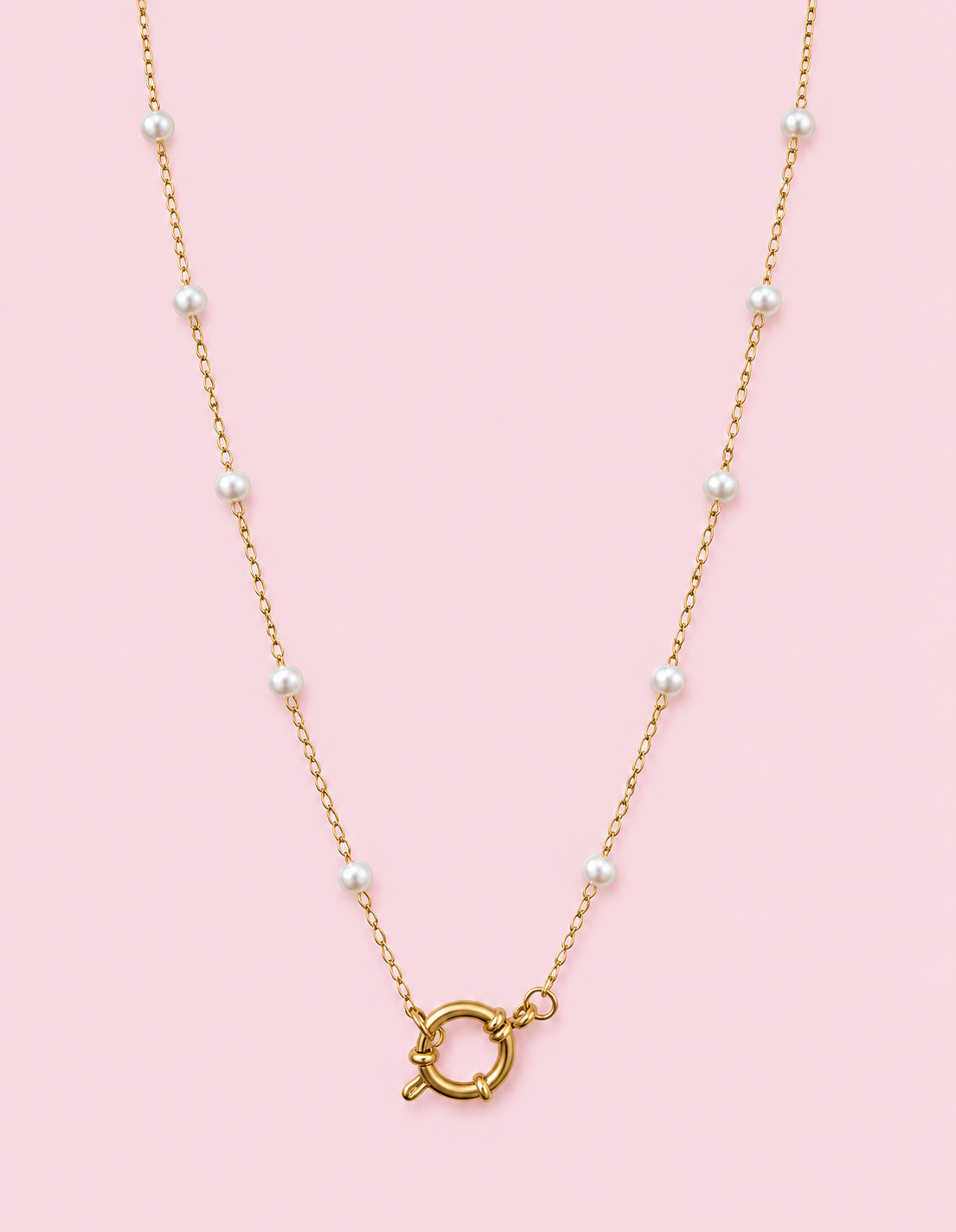 Maritime Pearl Necklace