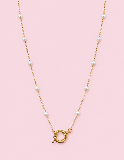 Maritime Pearl Necklace