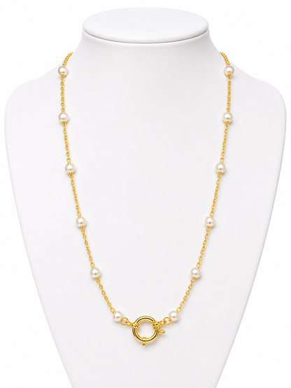 Maritime Pearl Necklace