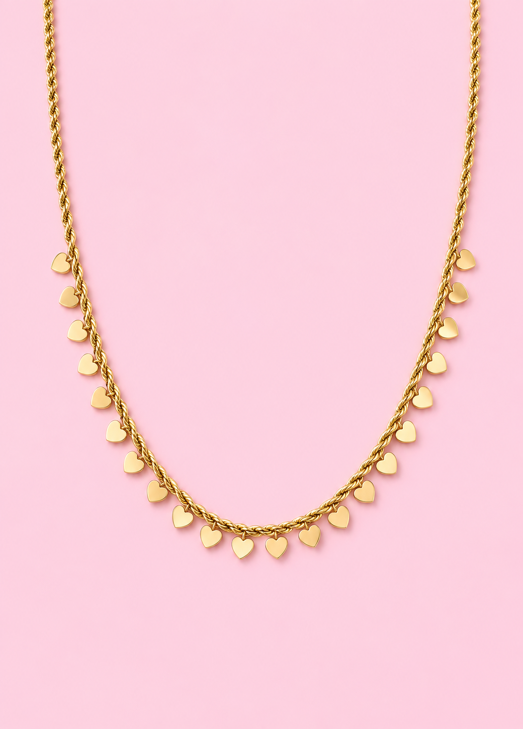 Heart Cascade Necklace