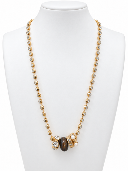 Golden Orbit necklace