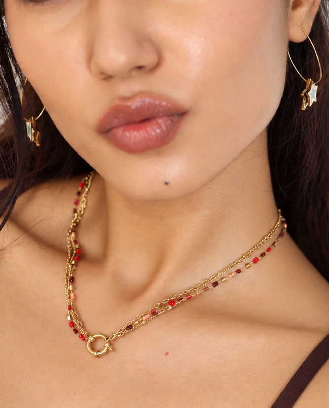 Solstice Bead Necklace