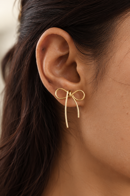 Ribbon Crush Studs