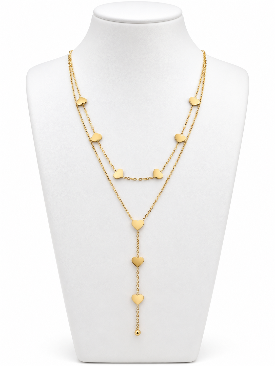 Sweetheart Cascade Necklace