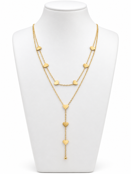Sweetheart Cascade Necklace